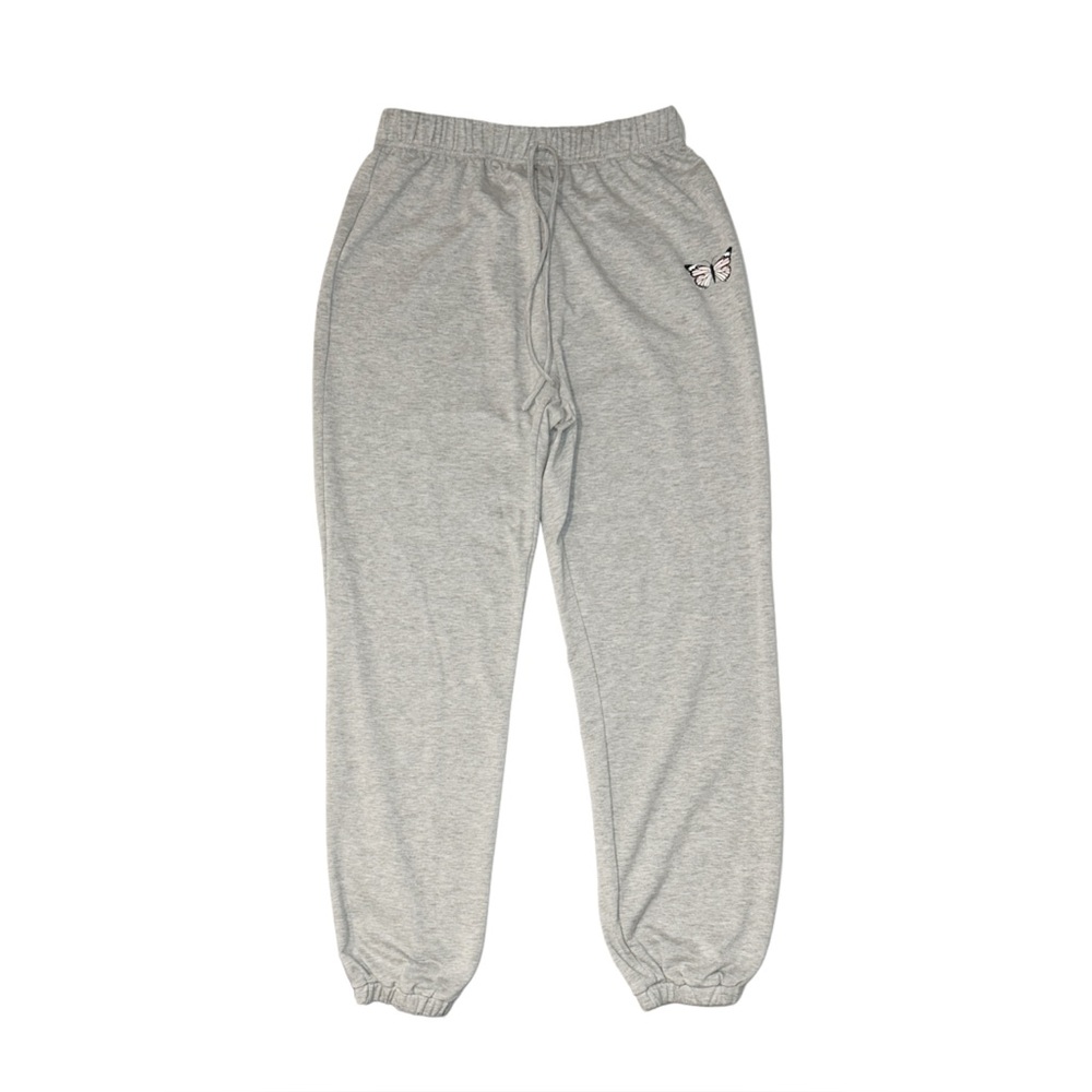 SHEIN Women's Grey Full Length Joggers